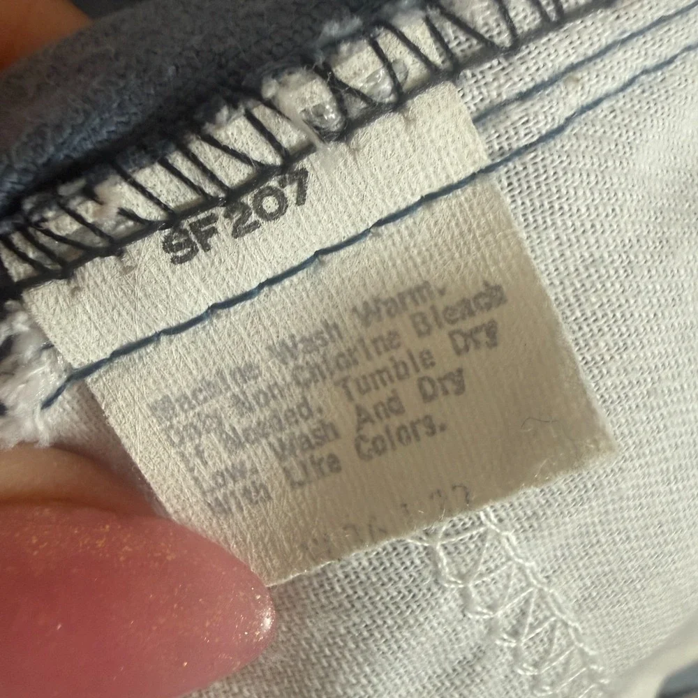 Vintage Levi's Corduroy Pants 34x31 Blue‎ Made USA Talon Zip 70s
